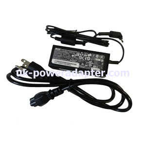 New Acer 45Watt 2.37A 19.5V AC Adapter with Cord A13-045N2A