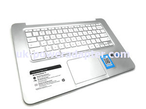 HP Chromebook 14 Palmrest Touchpad Keyboard 34Y01TSTP00 (RF) 743681-001