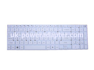 Gateway NV57h Series International US English Keyboard White PK130HJ1C00 V121702GS1 UI