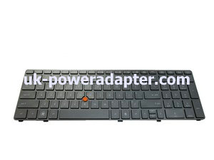 HP EliteBook 8760W 8760P Keyboard Backlit 652554-001