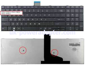 oshiba Satellite C75-A C75D-A C75-B C75D-B Keyboard A000237310