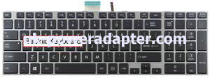 Toshiba Satellite L855 L875 Backlit Keyboard K000132380