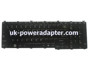 Toshiba Satellite A500 Qosmio X505 Backlite Keyboard A000048080 AETZ1U0002