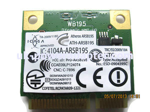 Atheros AR5B195 Wireless Card WIFI Network DW1702
