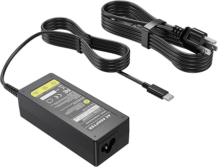 65W 45W USB C Laptop Charger for Chromebook Charger Universal Compatibility PD3 Type C Computer Charger Cord 1