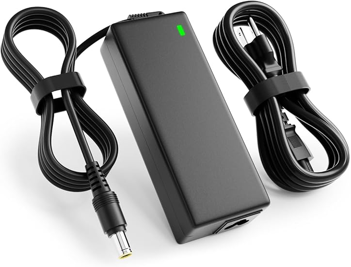 for Jackery Charger Power Cord, KFD 24V 90W Power Supply Adapter for Jackery Portable Power Station Explorer 5