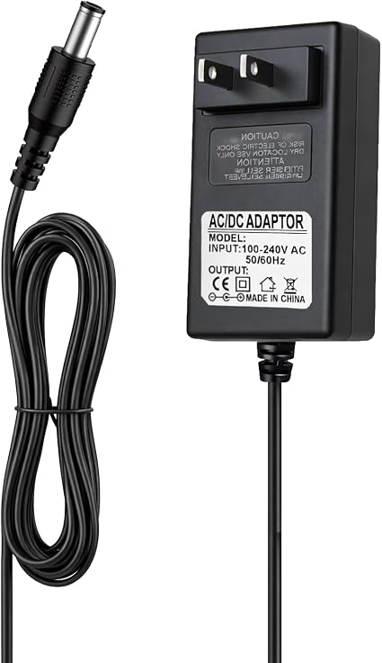 24V 1A Replacement Adapter Compatible with BEICHEN 01HGDBUSH E10 Red Light Therapy for Body and Face Device DC