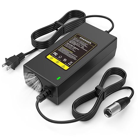 29V 5A for 24V 5A 3-Pin Male XLR Connector Battery Charger for Lakematic, Pride Mobility, Jazzy Power Chair, D