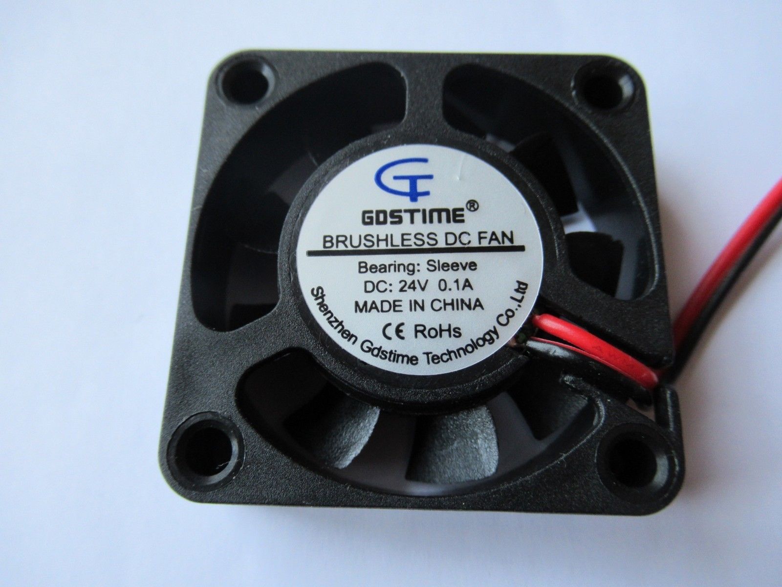 DC 24V 0.1A DC Fans 40mm 40x40x10mm Brushless Computer Cooling Fan 4010s