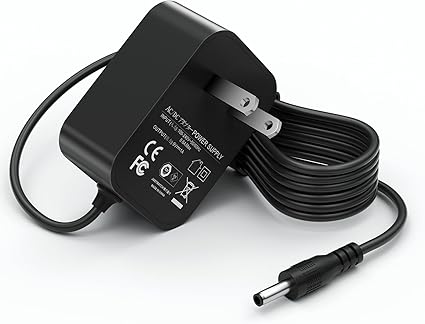 12V Replacement Charger for Pump Compatible with PetSafe Drinkwell 360 Pet Water Fountain Power Supply Adapter
